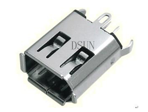 IEEE 1394 6P_F DIP 180度