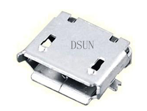 MICRO USB BF 带定位柱